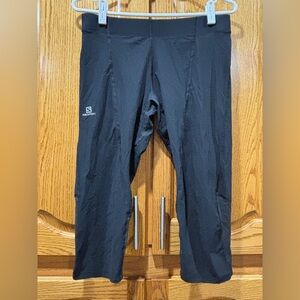 Salomon Black Performance Pants
